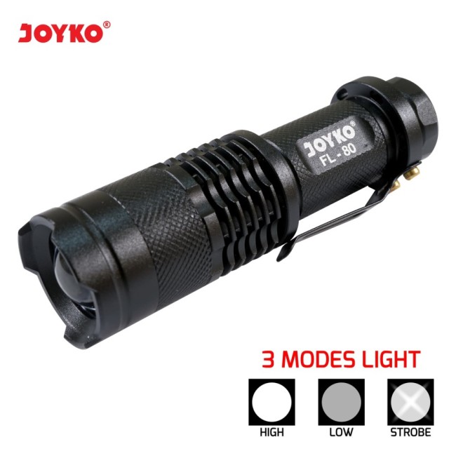 joyko LED Flashlight Senter LED Senter LED FL-80