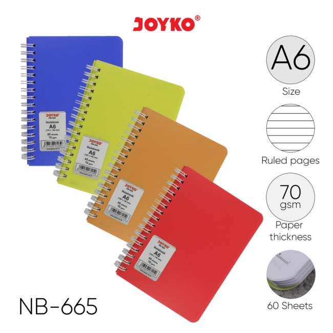 joyko Notebook Buku Catatan Buku Catatan NB-665