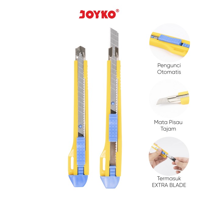 joyko Cutter Pemotong Handy Cutter Pemotong Genggam Cutter A-360