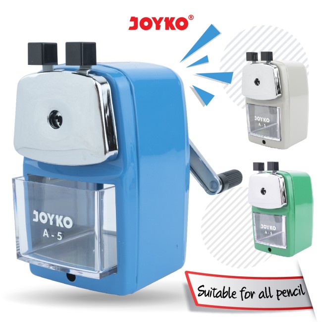 joyko Sharpener Serutan Table Sharpener Serutan Meja Sharpener A-5