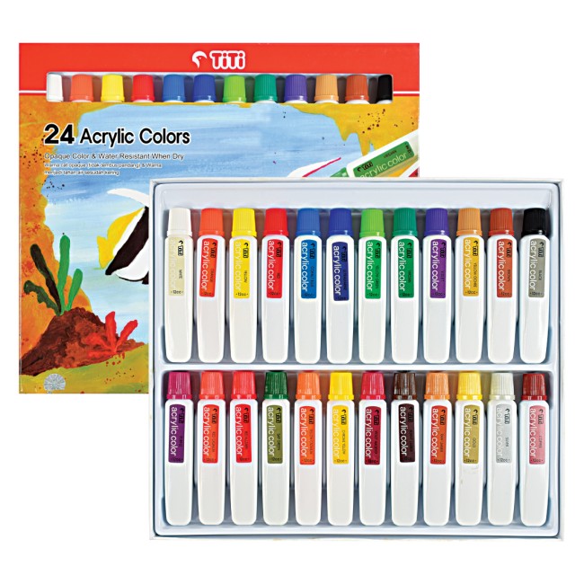 joyko Water Color Water Color Acrylic Color AC-12ML-24 ( 24 Colors )