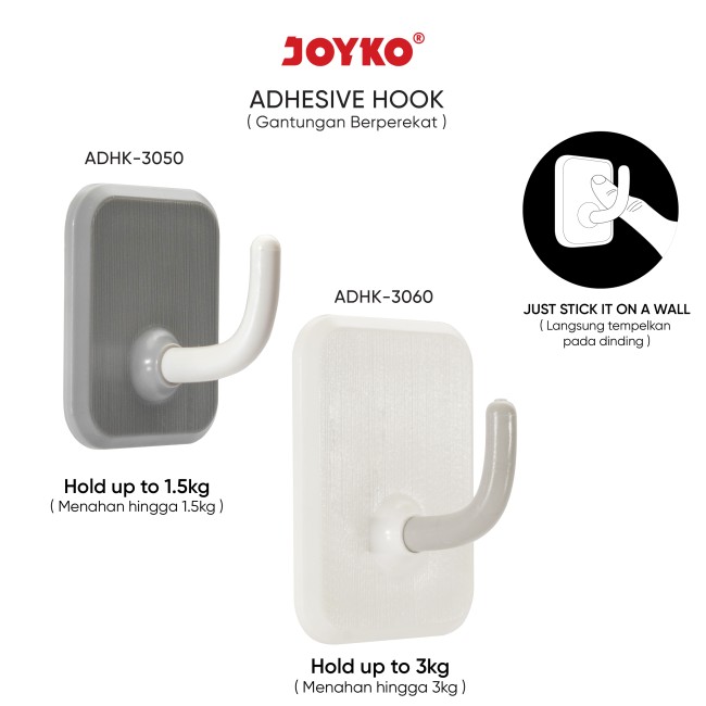 joyko HOOK GANTUNGAN Kait Perekat ADHK-3050~3060