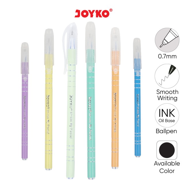 joyko Pen Pena BallPen Pena Ball Pen BP-336 (My Pastel)