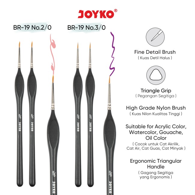 joyko Brush Kuas Kuas BR-19