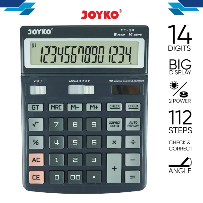 joyko Calculator Kalkulator Calculator CC-34