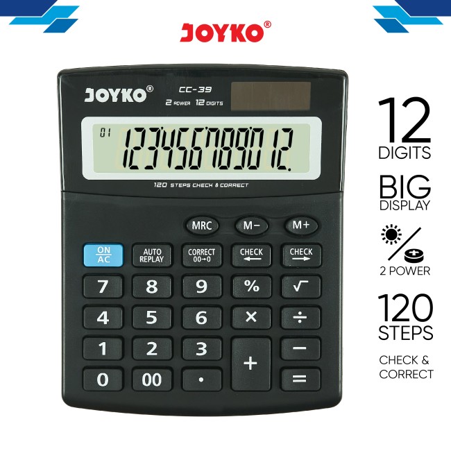 joyko Calculator Kalkulator Kalkulator CC-39