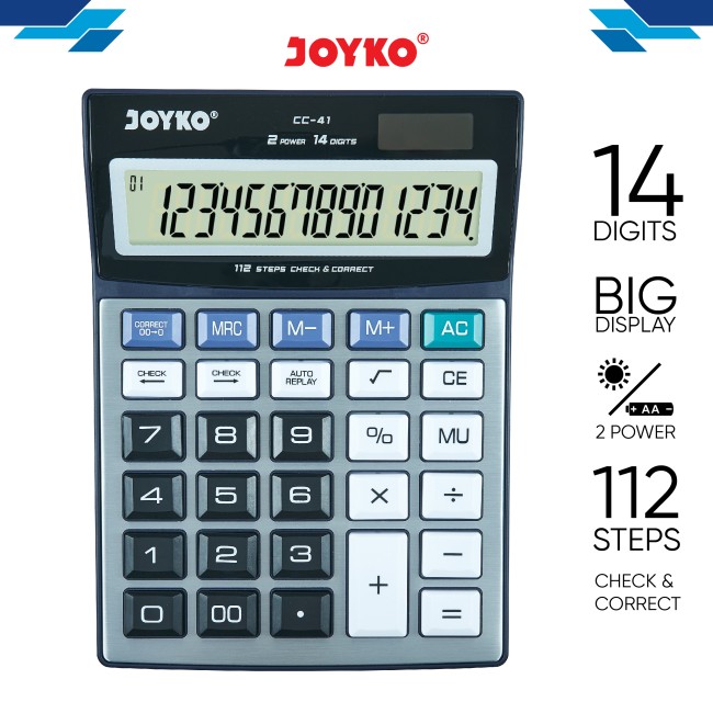 joyko Calculator Kalkulator Kalkulator CC-41