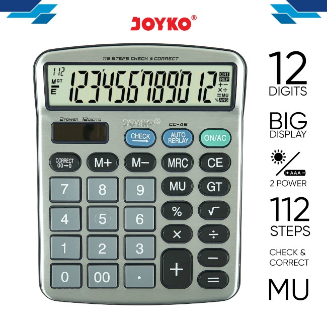 joyko Calculator Kalkulator Calculator CC-46