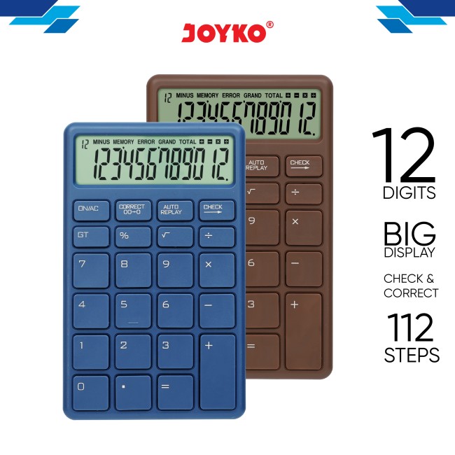 joyko Calculator Kalkulator Desk Calculator Kalkulator Meja Kalkulator CC-55CO