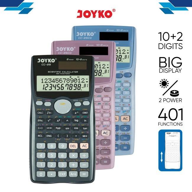 joyko Calculator Kalkulator Kalkulator CC-25