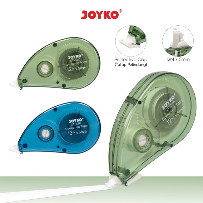 joyko Correction Korektor Correction Tape Pita Koreksi Pita Koreksi CT-570