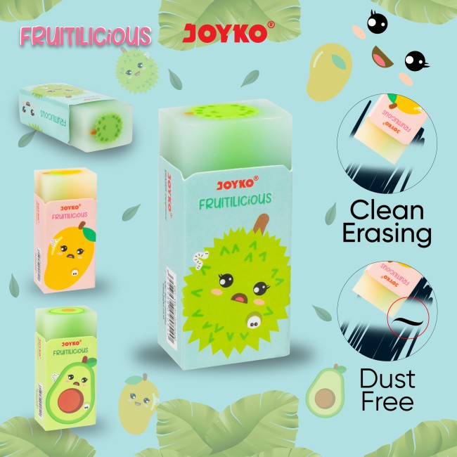 joyko Eraser Penghapus Pencil Eraser Penghapus Pensil Penghapus Pensil ERT-135