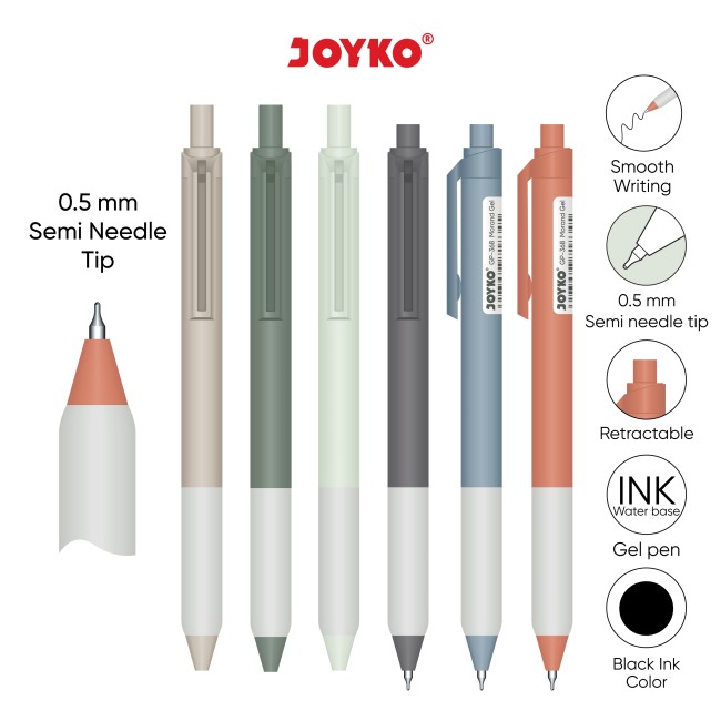 joyko Pen Pena Gel Pen Pena Jel GP-368 (Morand Gel)