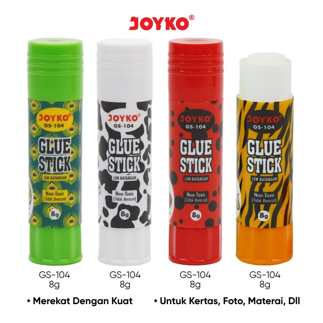 joyko Glue Lem Glue Stick Lem Batangan Glue GS-104 (8gr)