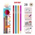 joyko Pencil Pencil Wooden Pencil Pensil Kayu Pencil P-107 (2B) (Metallic)