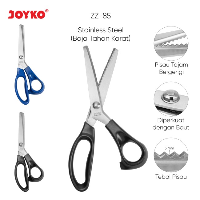 joyko Scissors Gunting Scissors ZZ-85