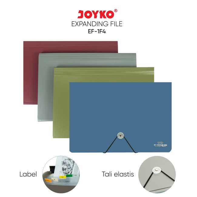 joyko File File Expanding File EF-1F4 (Metallic)