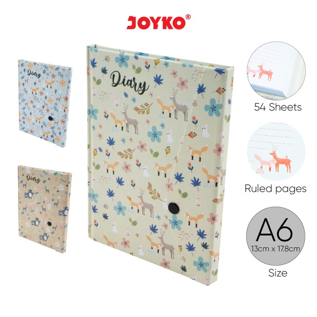 joyko Diary Buku Harian Buku Harian D-1813WA-KC13
