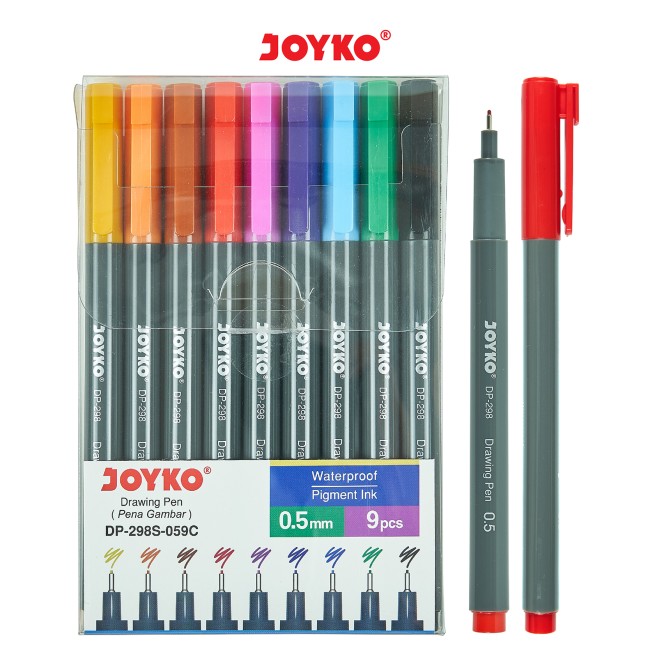 joyko Pen Pena Drawing Pen Pena Menggambar Pena Menggambar DP-298S-059C