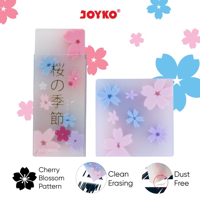joyko Eraser Penghapus Pencil Eraser Penghapus Pensil Penghapus Pensil ER-121 & ER-124