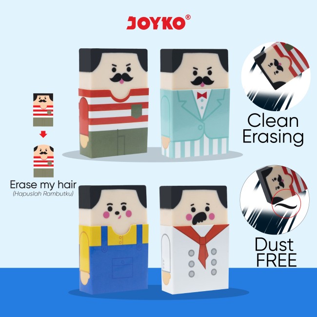 joyko Eraser Penghapus Pencil Eraser Penghapus Pensil Penghapus Pensil ER-125