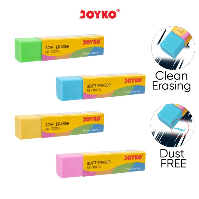 joyko Eraser Penghapus Pencil Eraser Penghapus Pensil Eraser EB-30CO