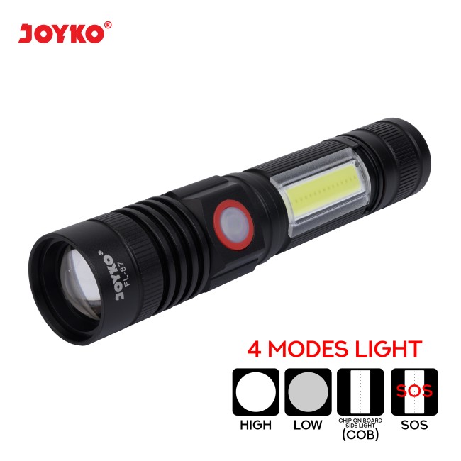 joyko LED Flashlight Senter LED Senter LED FL-87