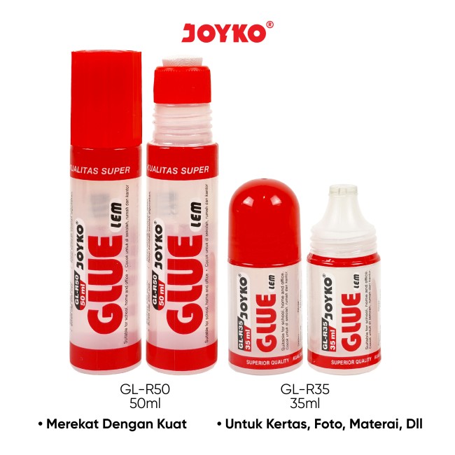 joyko Glue Lem Glue Stick Lem Batangan Glue GL-R35 (35ml)