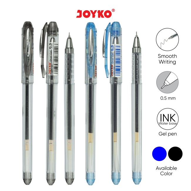 joyko Pen Pena Gel Pen Pena Jel Gel Pen GP-189 (Oval Gel)