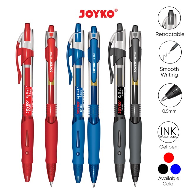 joyko Pen Pena Gel Pen Pena Jel Gel Pen GP-265 (Q Gel)