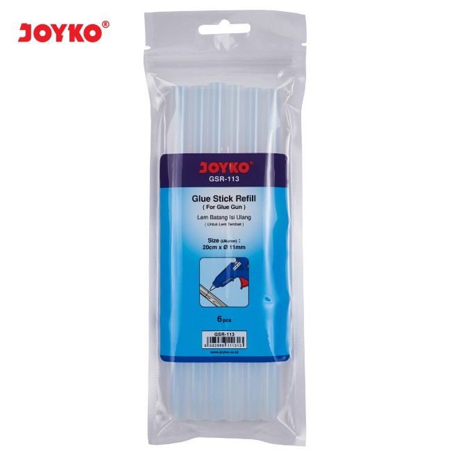 joyko Glue Lem Glue Stick Refill  Isi Ulang Lem Tembak Glue Stick Refill GSR-113