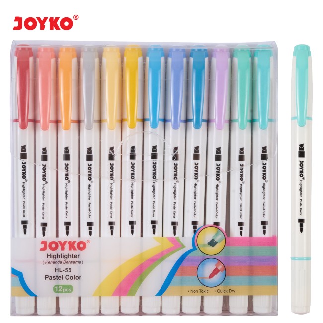 joyko High Lighter Penanda Berwarna Penanda Berwarna HL-55