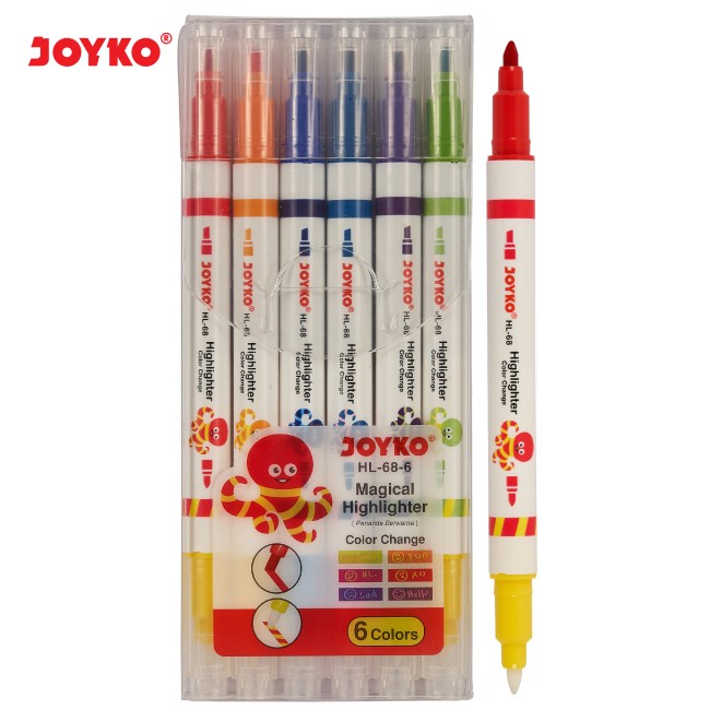 joyko High Lighter Penanda Berwarna Penanda Berwarna HL-68-6