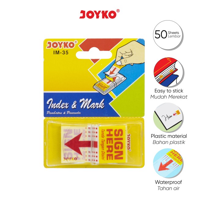 joyko Index Pembatas & Penanda Index IM-35 (Plastic)