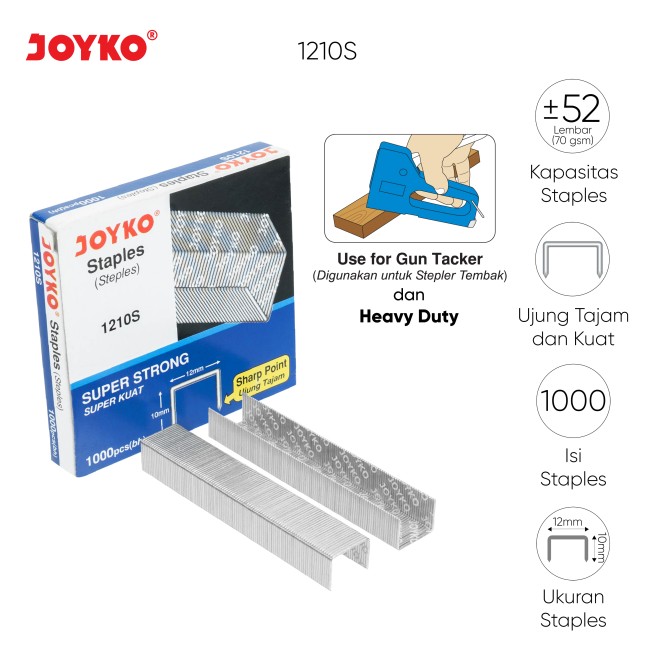 joyko Staples Steples Staples 1210s