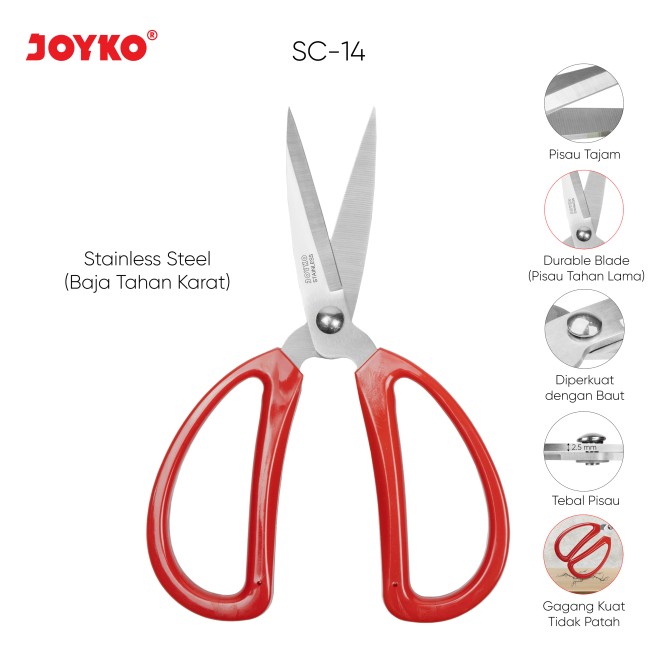 joyko Scissors Gunting Scissor SC-14