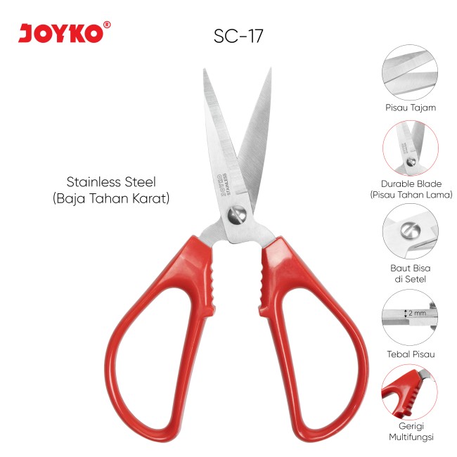 joyko Scissors Gunting Gunting SC-17