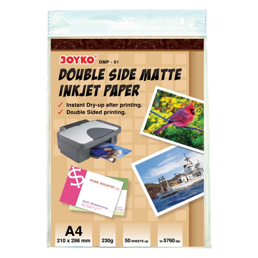 joyko Paper Double Side matte Inkjet Paper DMP01 (A4)