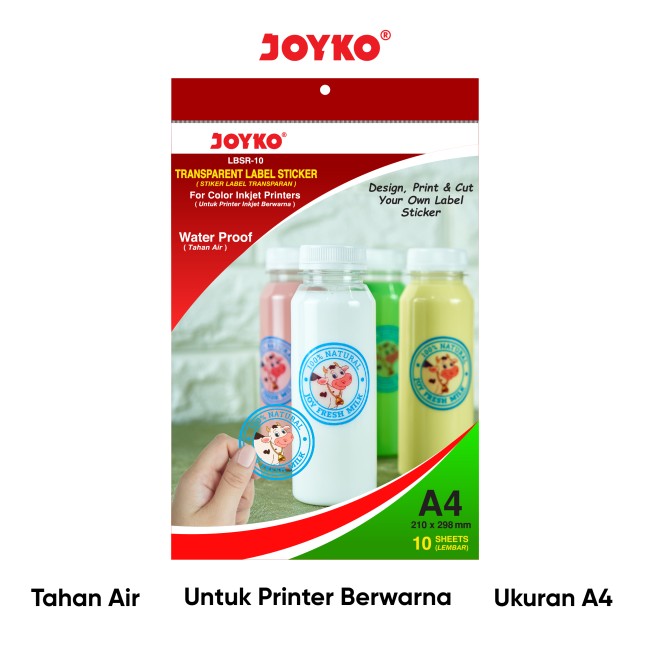 joyko Label Label Stiker Label Transparan LBSR-10