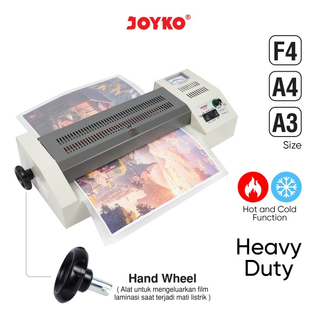 joyko Laminating Laminating Laminating Machine Mesin Laminating Laminating Machnice LM-02A (A3)