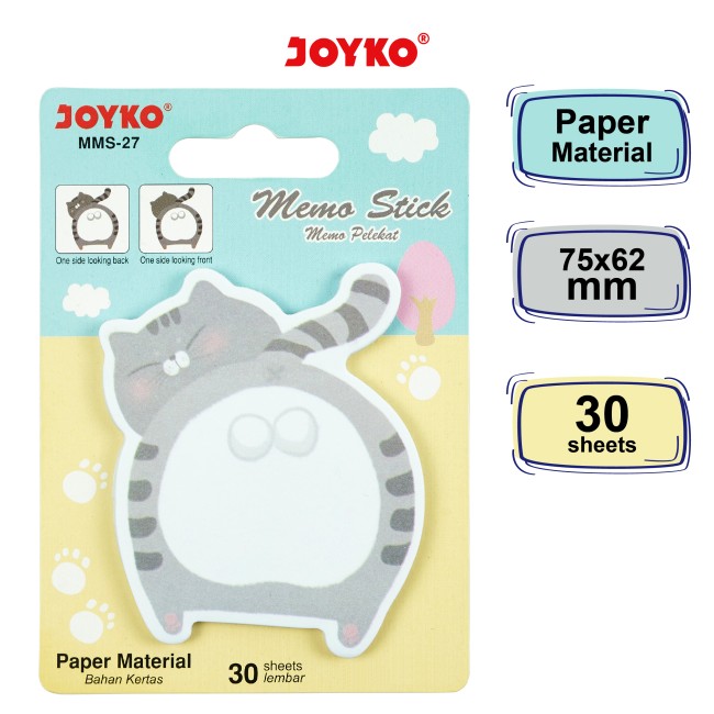 joyko Memo Stick Memo Pelekat Memo Pelekat MMS-27