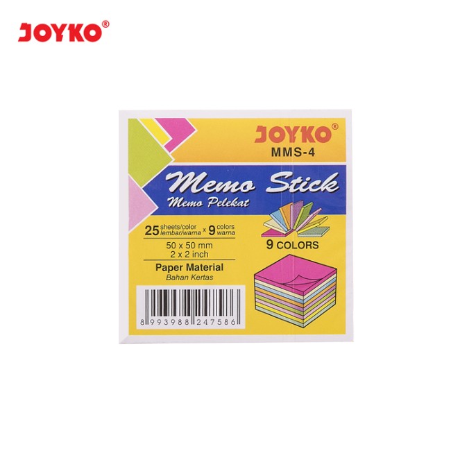 joyko Memo Stick Memo Pelekat Memo Stick MMS-4