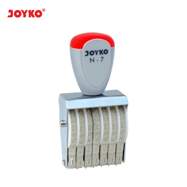 joyko Stamp Stampel Number Stamp Stempel Nomor Number Stamp N-7 (7 digits)