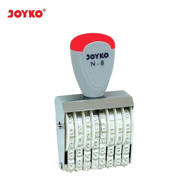 joyko Stamp Stampel Number Stamp Stempel Nomor Number Stamp N-8 (8 digits)