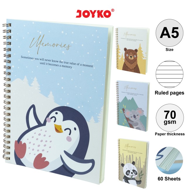 joyko Book Buku Notebook Buku Catatan Buku Catatan NB-707 ( A5)