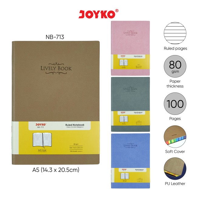 joyko Book Buku Notebook Buku Catatan Buku Catatan NB-713