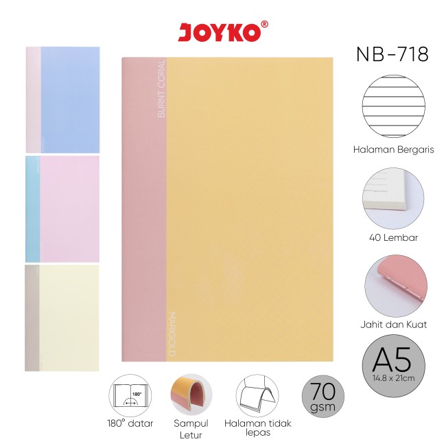 joyko Book Buku Notebook Buku Catatan Buku Catatan NB-718