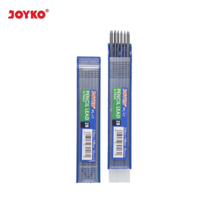 joyko Pencil Pencil Pencil Lead Isi Pensil Mekanik Pencil Lead PL-17 (2B)