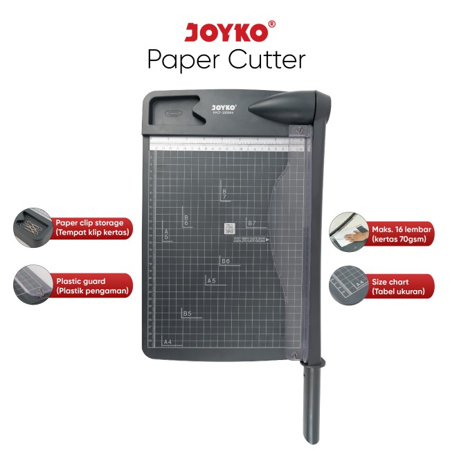 joyko Cutter Pemotong Paper Cutter Pemotong Kertas Pemotong Kertas PPCT-2330 (A4)