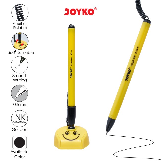 joyko Pen Pena Pen Stand Pena Berdiri Pena Berdiri PSGP-300 (Gell Pen)